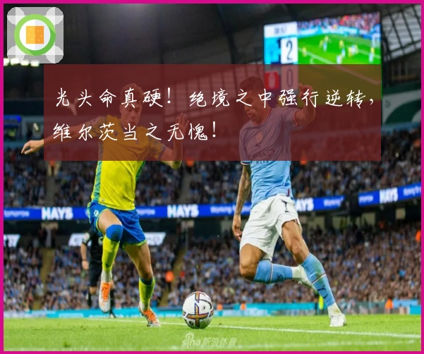 光头命真硬!绝境之中强行逆转,维尔茨当之无愧!