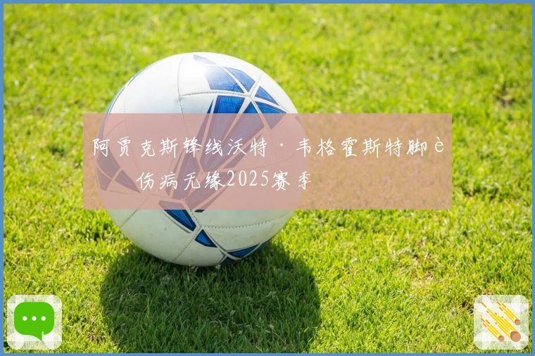 阿贾克斯锋线沃特·韦格霍斯特脚踝伤病无缘2025赛季